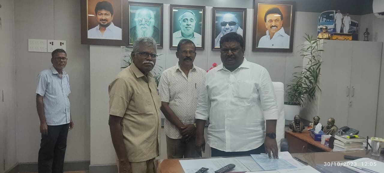 போக்குவரத்து துறை அமைச்சர் சந்திப்பு