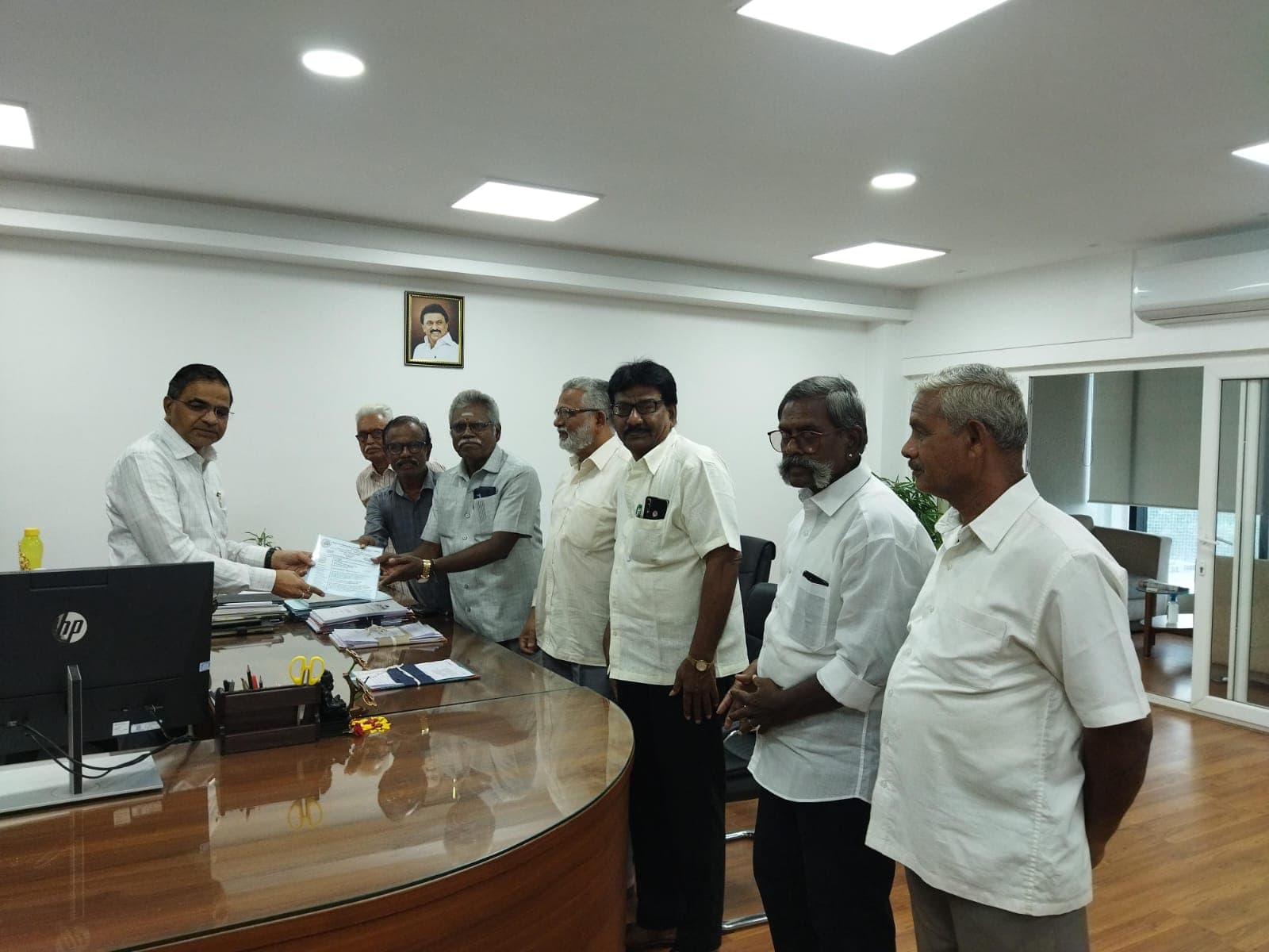 போக்குவரத்து தலைமைச் செயலாளர் சந்திப்பு
